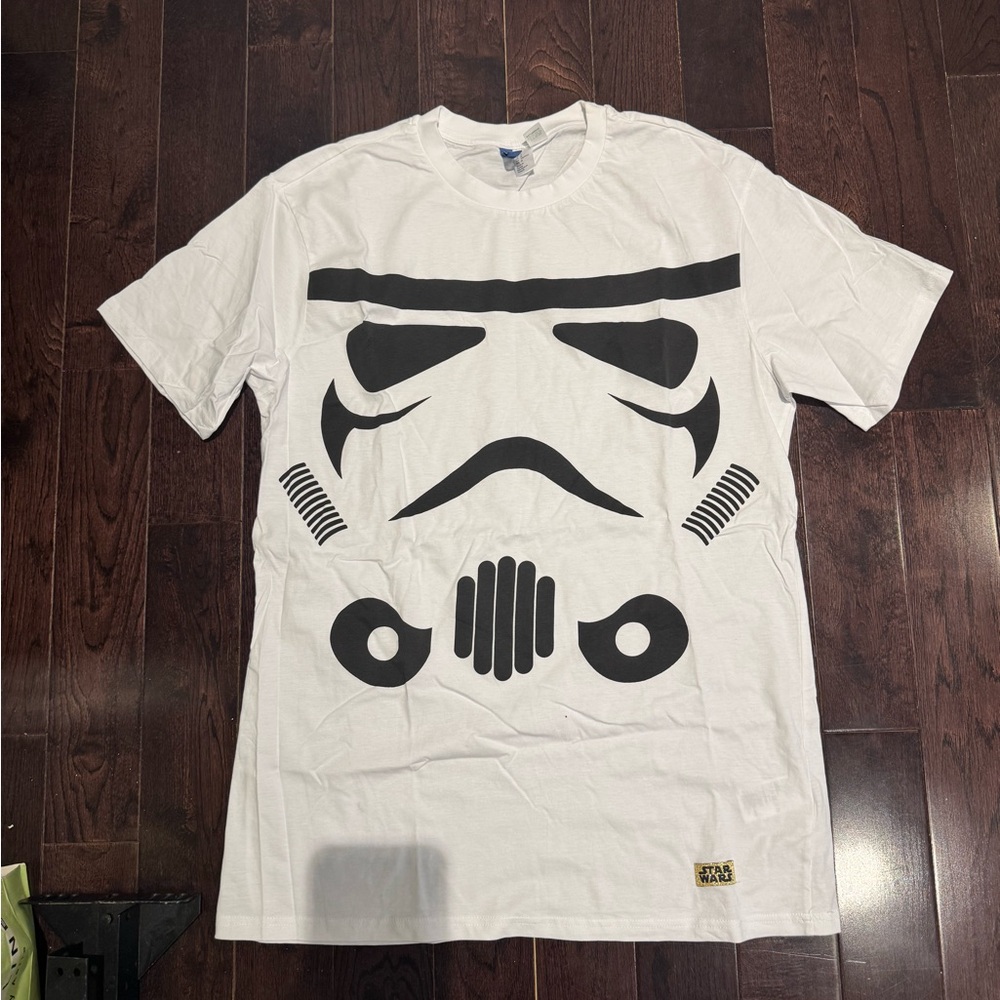 Divided White and Black Stormtrooper Tee